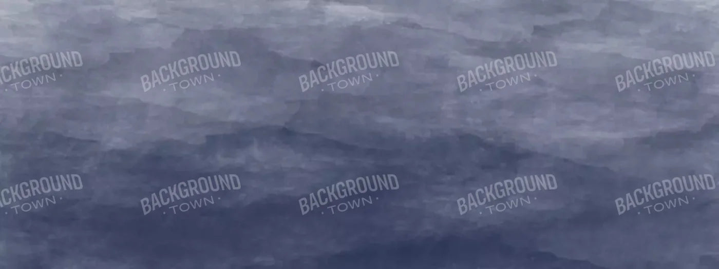 Watercolor In Navy 20X8 Ultracloth ( 240 X 96 Inch ) Backdrop