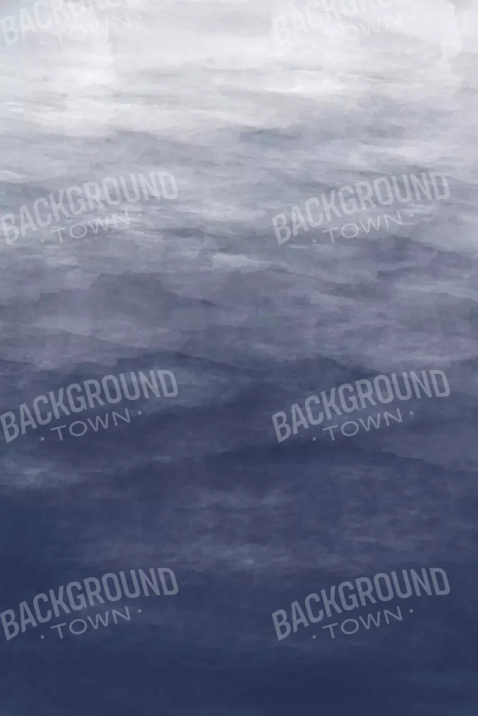 Watercolor In Navy 5X8 Ultracloth ( 60 X 96 Inch ) Backdrop