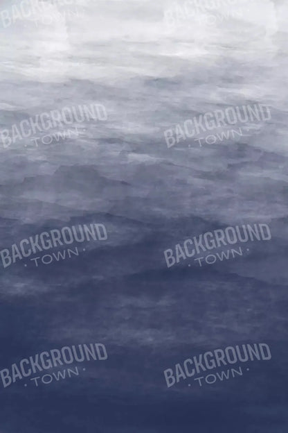 Watercolor In Navy 5X8 Ultracloth ( 60 X 96 Inch ) Backdrop