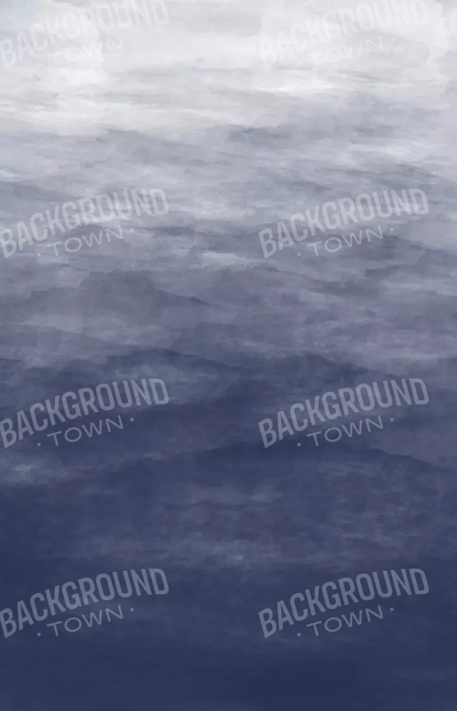 Watercolor In Navy 8X12 Ultracloth ( 96 X 144 Inch ) Backdrop