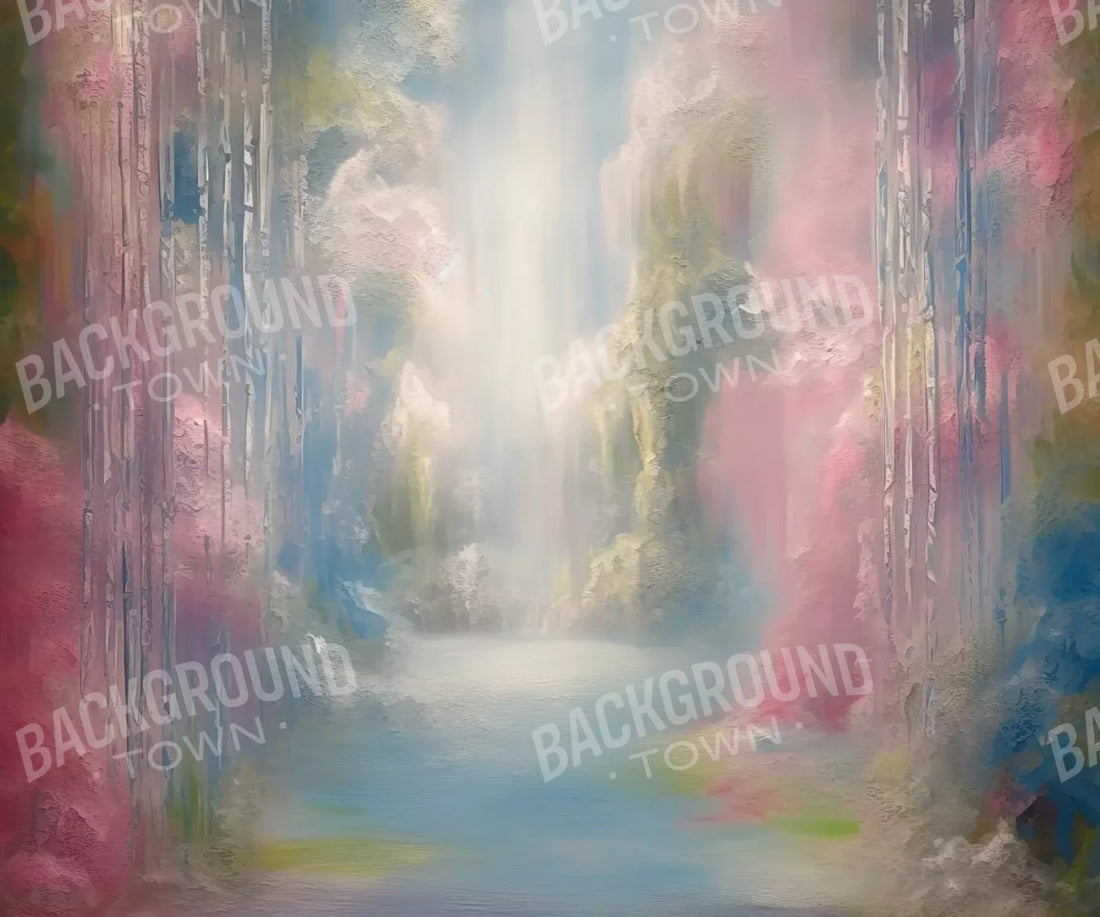 Waterfall Dream 5X42 Fleece ( 60 X 50 Inch ) Backdrop