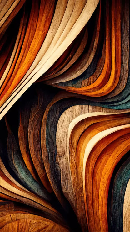 Wavy Wood 8X14 Ultracloth ( 96 X 168 Inch ) Backdrop