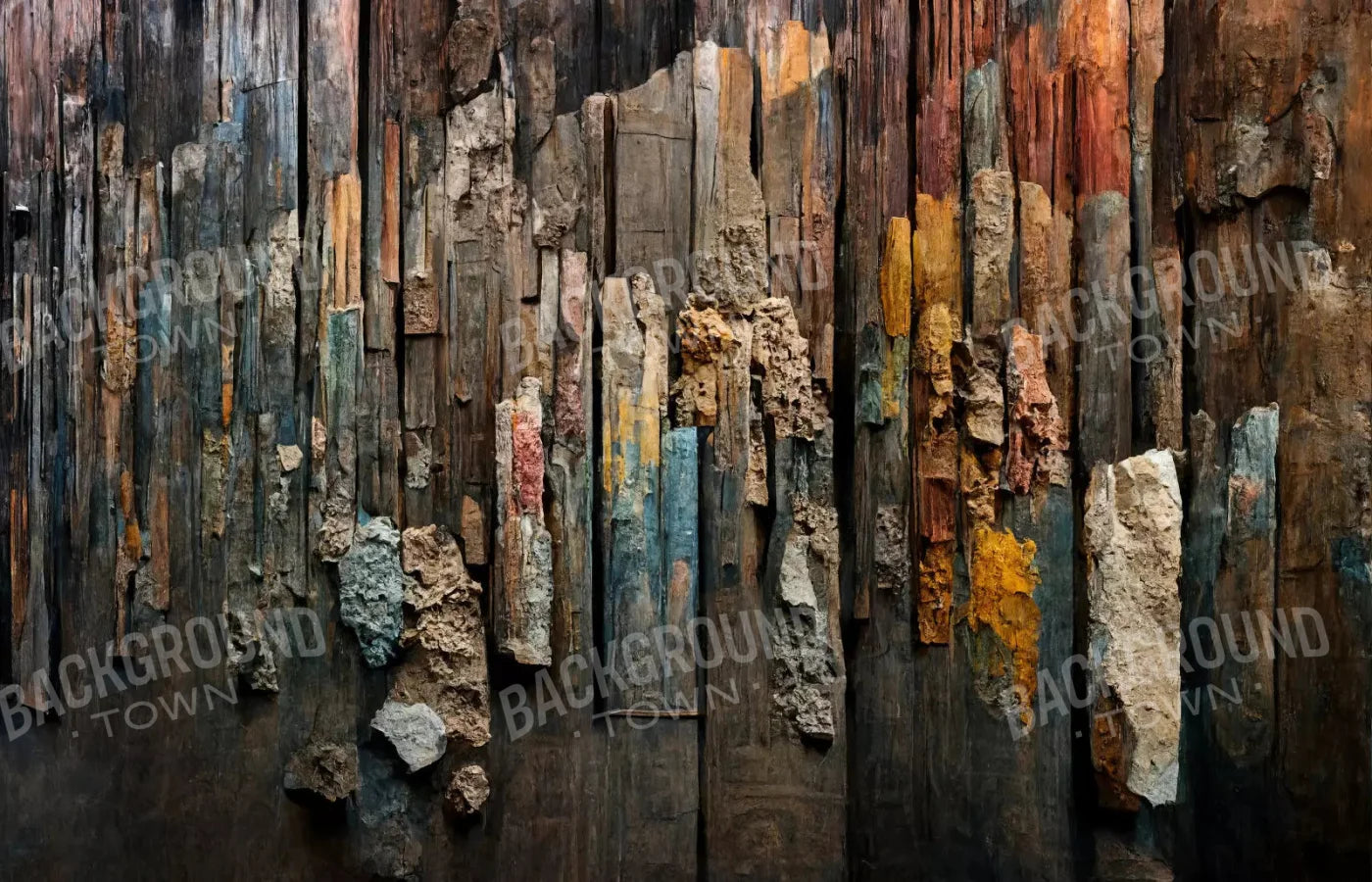 Weathered 1 12X8 Ultracloth ( 144 X 96 Inch ) Backdrop