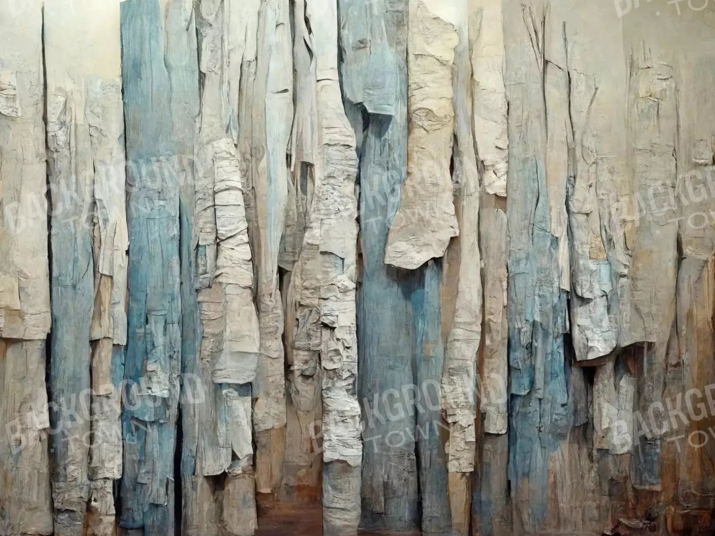 Weathered Blue 10X8 Fleece ( 120 X 96 Inch ) Backdrop