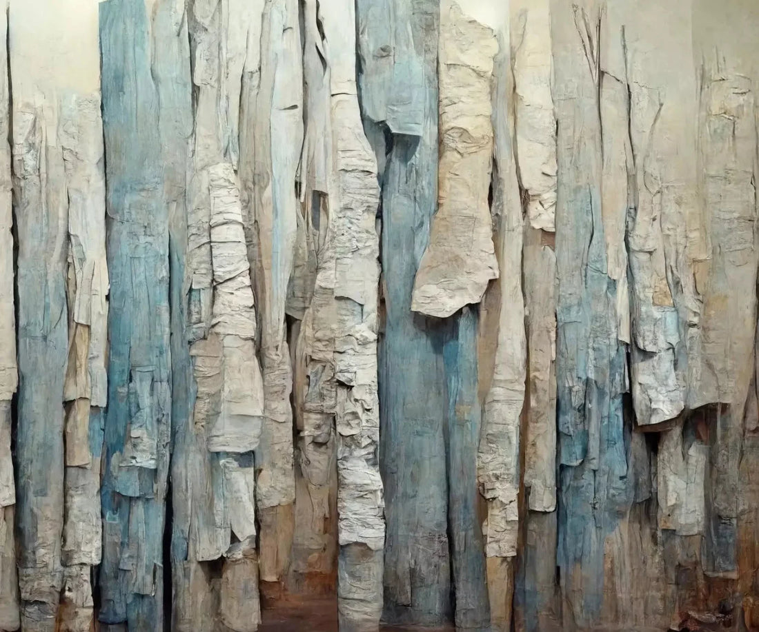 Blue Wood Backdrop for Photography