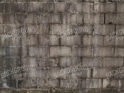 Weathered Cinderblock Wall 10X8 Fleece ( 120 X 96 Inch ) Backdrop