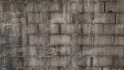 Weathered Cinderblock Wall 14X8 Ultracloth ( 168 X 96 Inch ) Backdrop