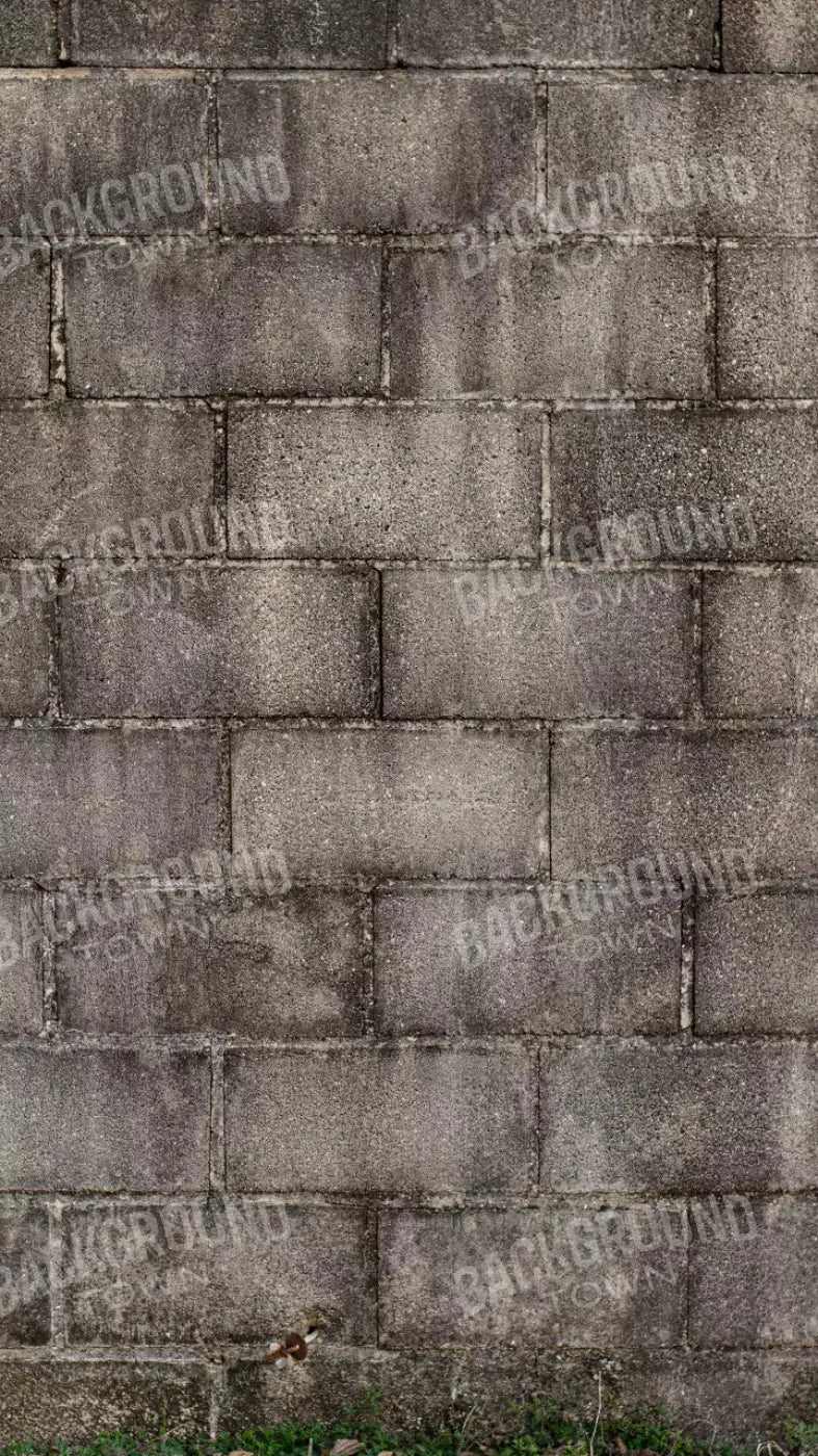 Weathered Cinderblock Wall 8X14 Ultracloth ( 96 X 168 Inch ) Backdrop