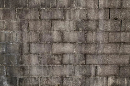 Weathered Cinderblock Wall 8X5 Ultracloth ( 96 X 60 Inch ) Backdrop
