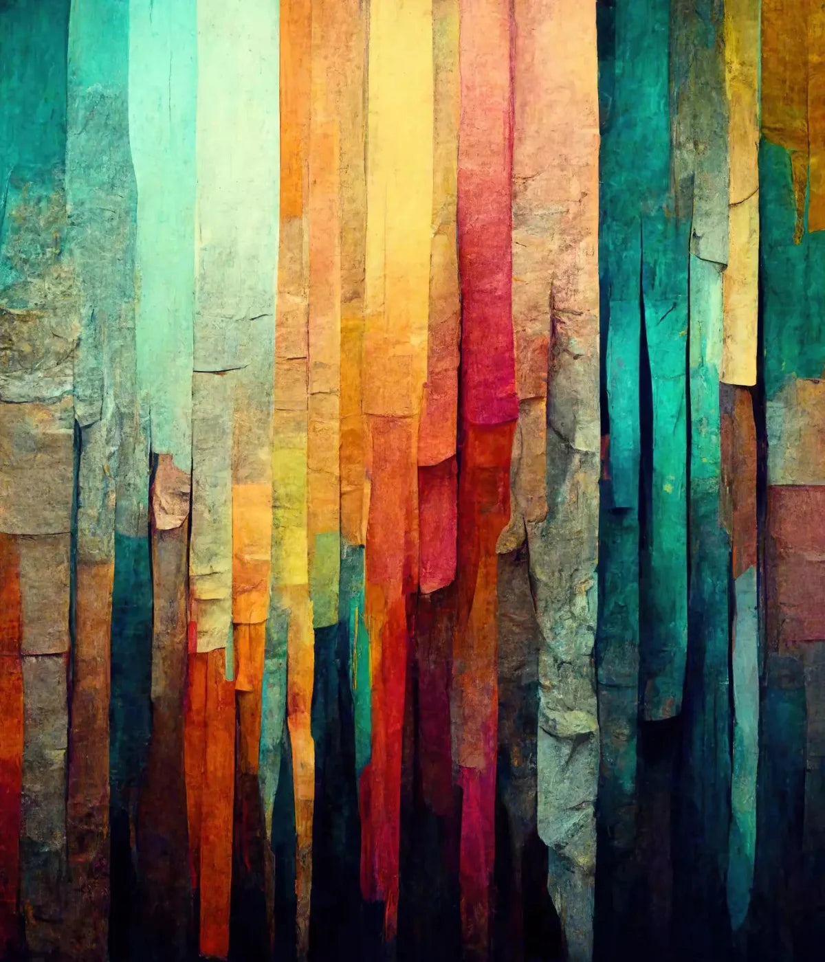 Weathered Colorful 10X12 Ultracloth ( 120 X 144 Inch ) Backdrop