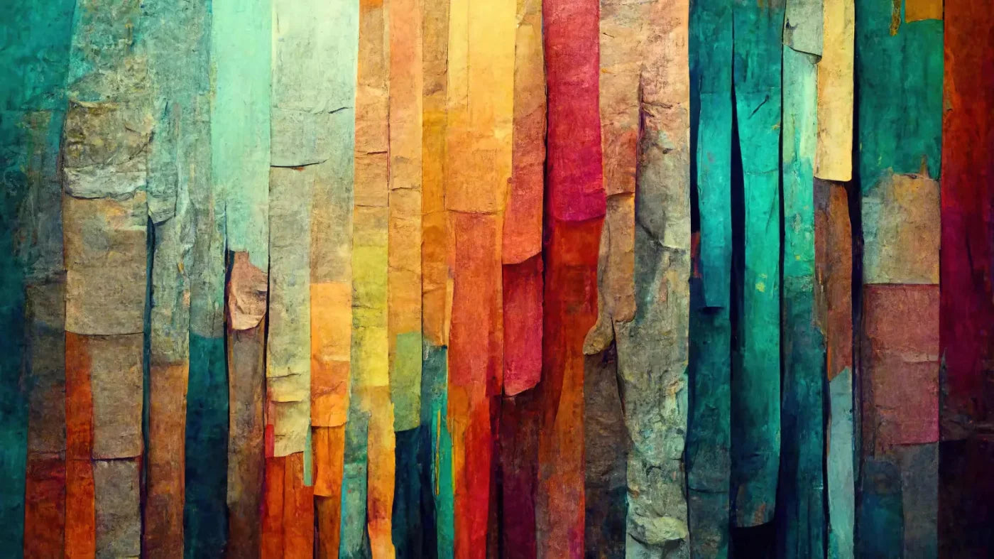 Weathered Colorful 14X8 Ultracloth ( 168 X 96 Inch ) Backdrop