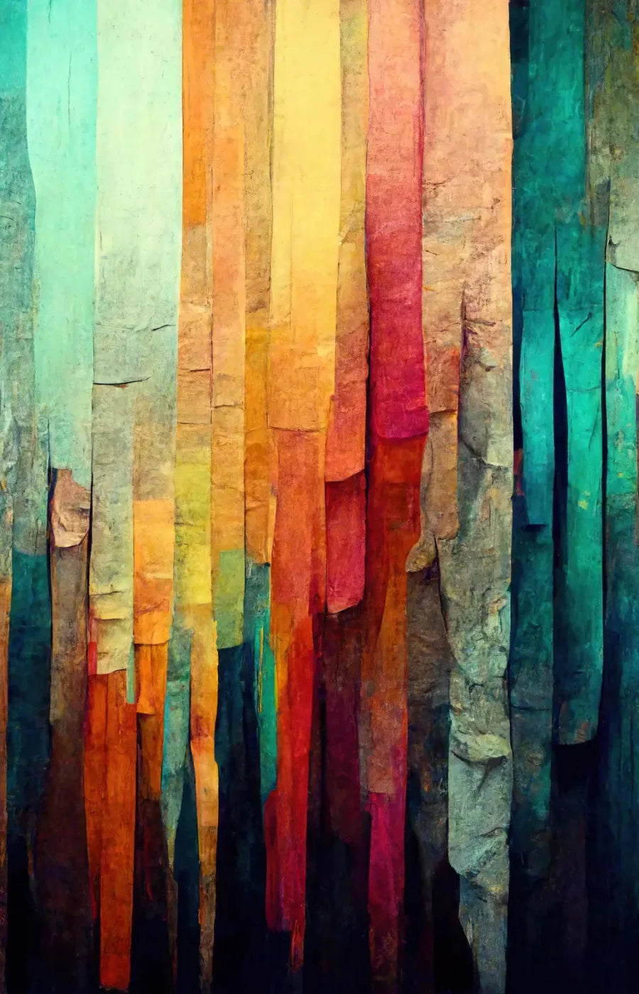 Weathered Colorful 8X12 Ultracloth ( 96 X 144 Inch ) Backdrop