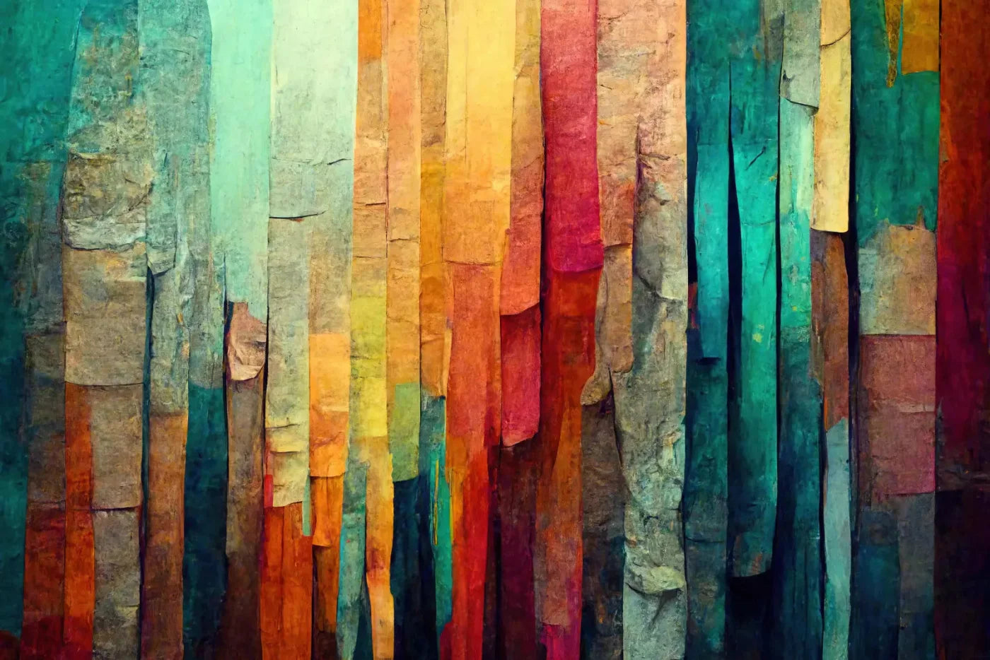 Weathered Colorful 8X5 Ultracloth ( 96 X 60 Inch ) Backdrop