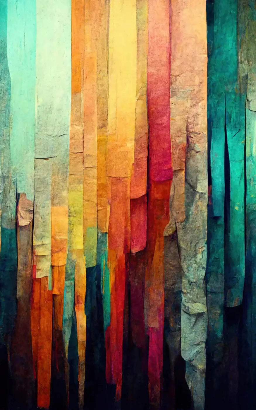 Weathered Colorful 9X14 Ultracloth ( 108 X 168 Inch ) Backdrop