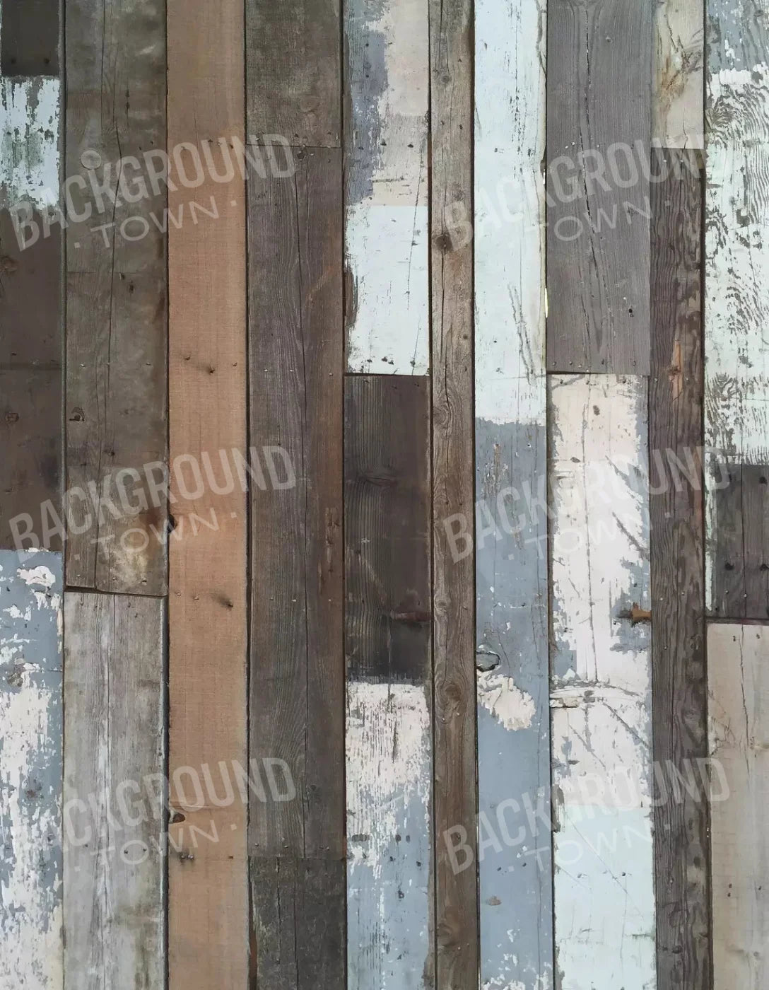 Weathered Woodland 6X8 Fleece ( 72 X 96 Inch ) Backdrop