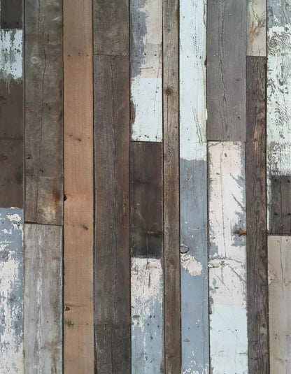 Weathered Woodland 6X8 Fleece ( 72 X 96 Inch ) Backdrop