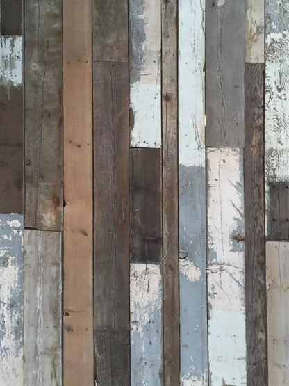 Weathered Woodland 8X10 Fleece ( 96 X 120 Inch ) Backdrop