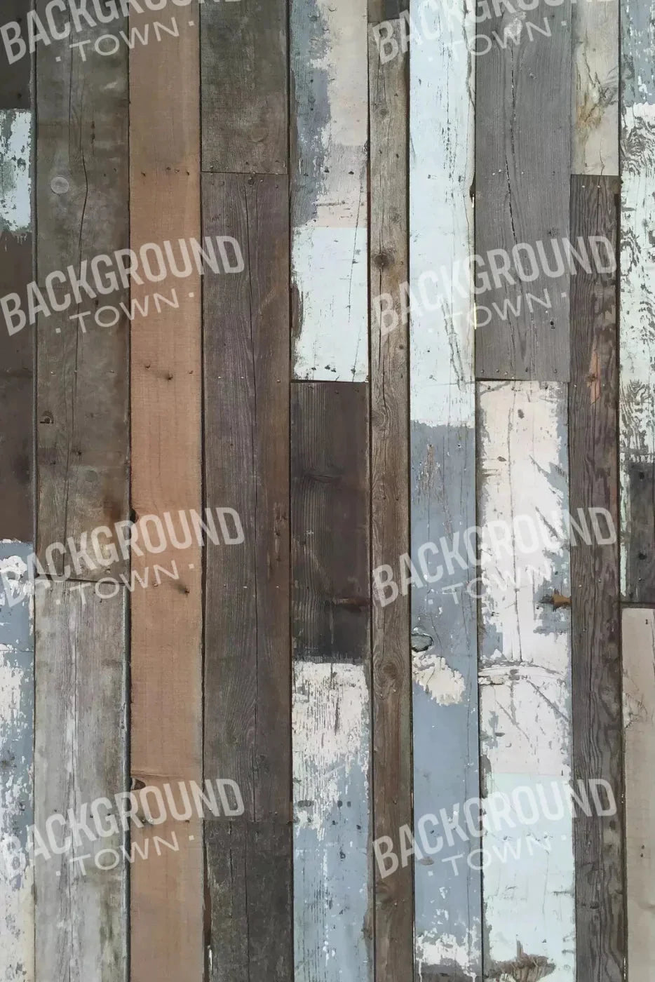 Weathered Woodland Rubbermat Floor 4X5 ( 48 X 60 Inch )