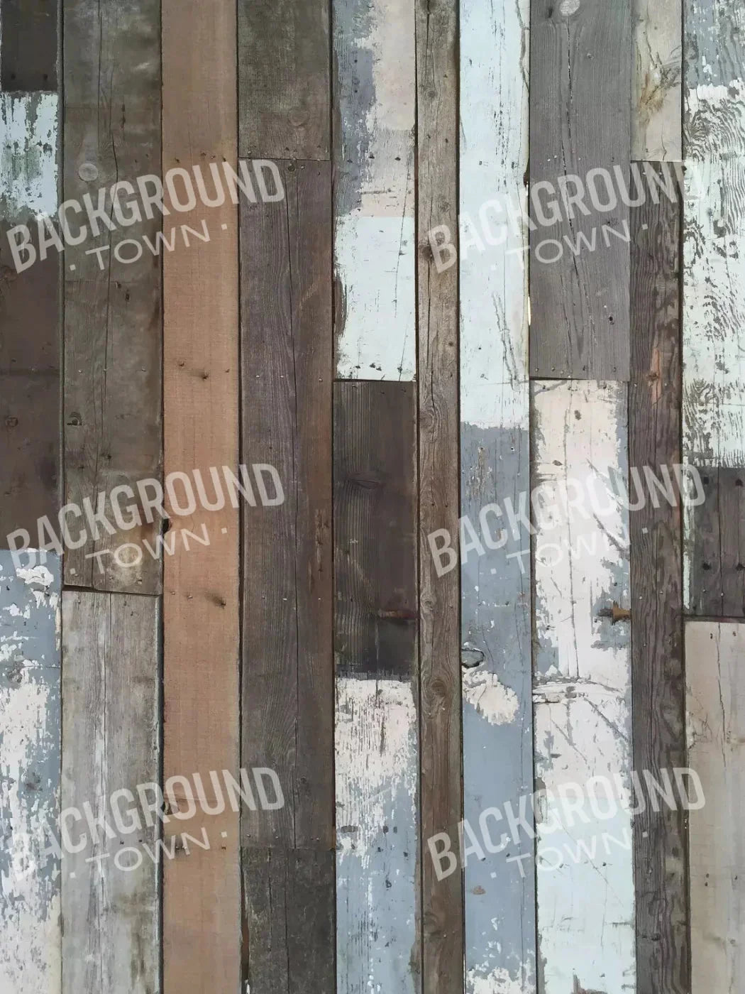 Weathered Woodland Rubbermat Floor 8X10 ( 96 X 120 Inch )