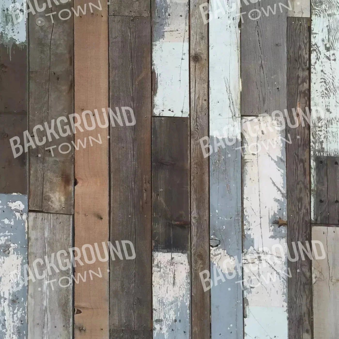 Weathered Woodland Rubbermat Floor 8X8 ( 96 X Inch )