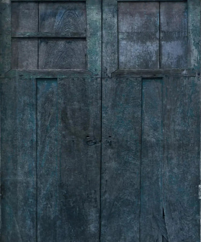 Blue Wood Backdrop for Photography