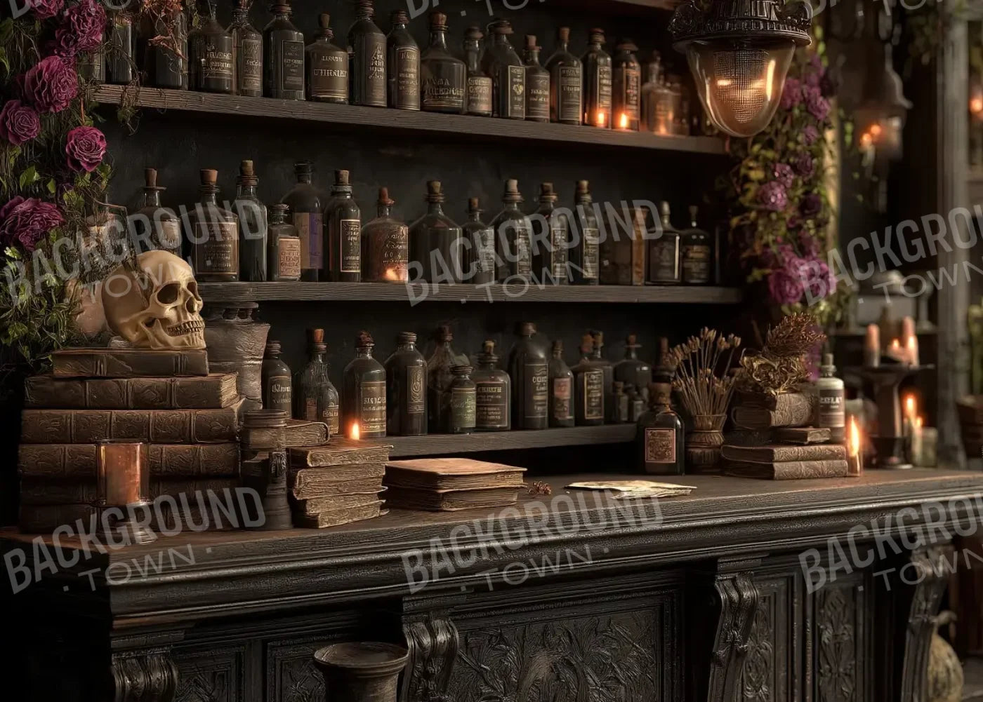 Welcome To The Apothecary 7’x5’ UltraCloth (84 x 60 inch) Backdrop