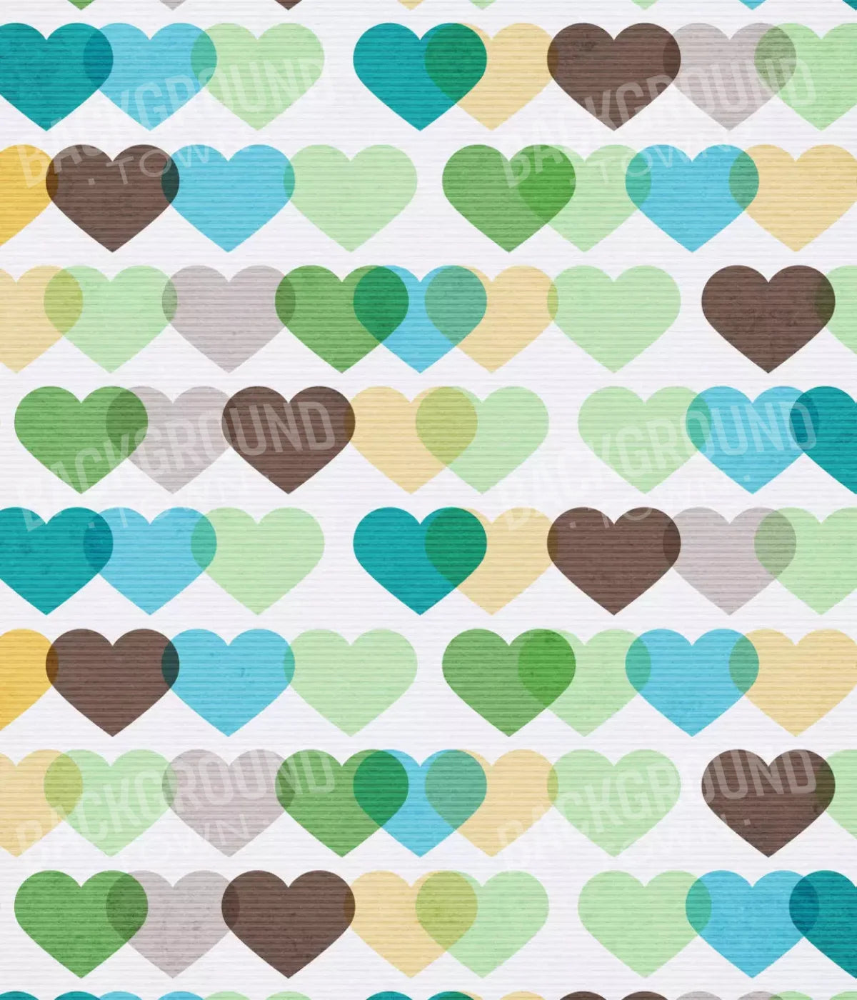 When Hearts Collide 10X12 Ultracloth ( 120 X 144 Inch ) Backdrop