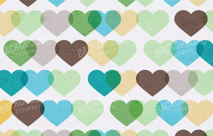 When Hearts Collide 12X8 Ultracloth ( 144 X 96 Inch ) Backdrop