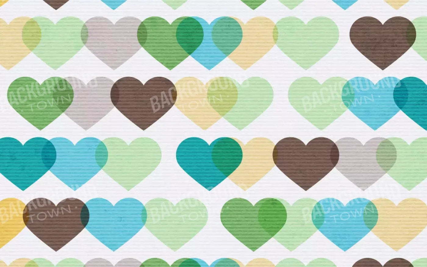 When Hearts Collide 14X9 Ultracloth ( 168 X 108 Inch ) Backdrop