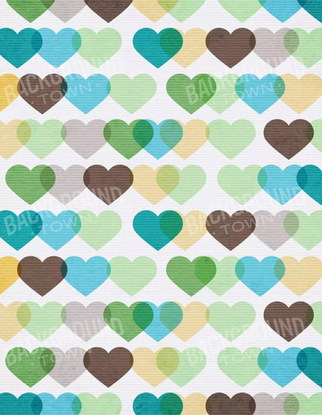 When Hearts Collide 6X8 Fleece ( 72 X 96 Inch ) Backdrop