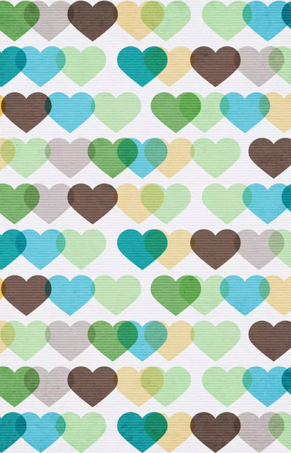 When Hearts Collide 8X12 Ultracloth ( 96 X 144 Inch ) Backdrop