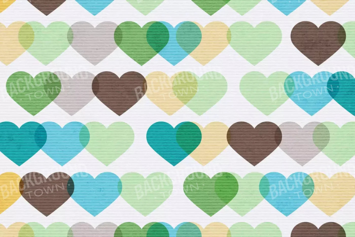When Hearts Collide 8X5 Ultracloth ( 96 X 60 Inch ) Backdrop