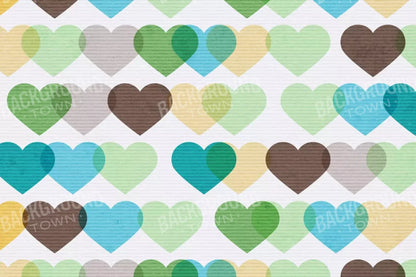 When Hearts Collide 8X5 Ultracloth ( 96 X 60 Inch ) Backdrop