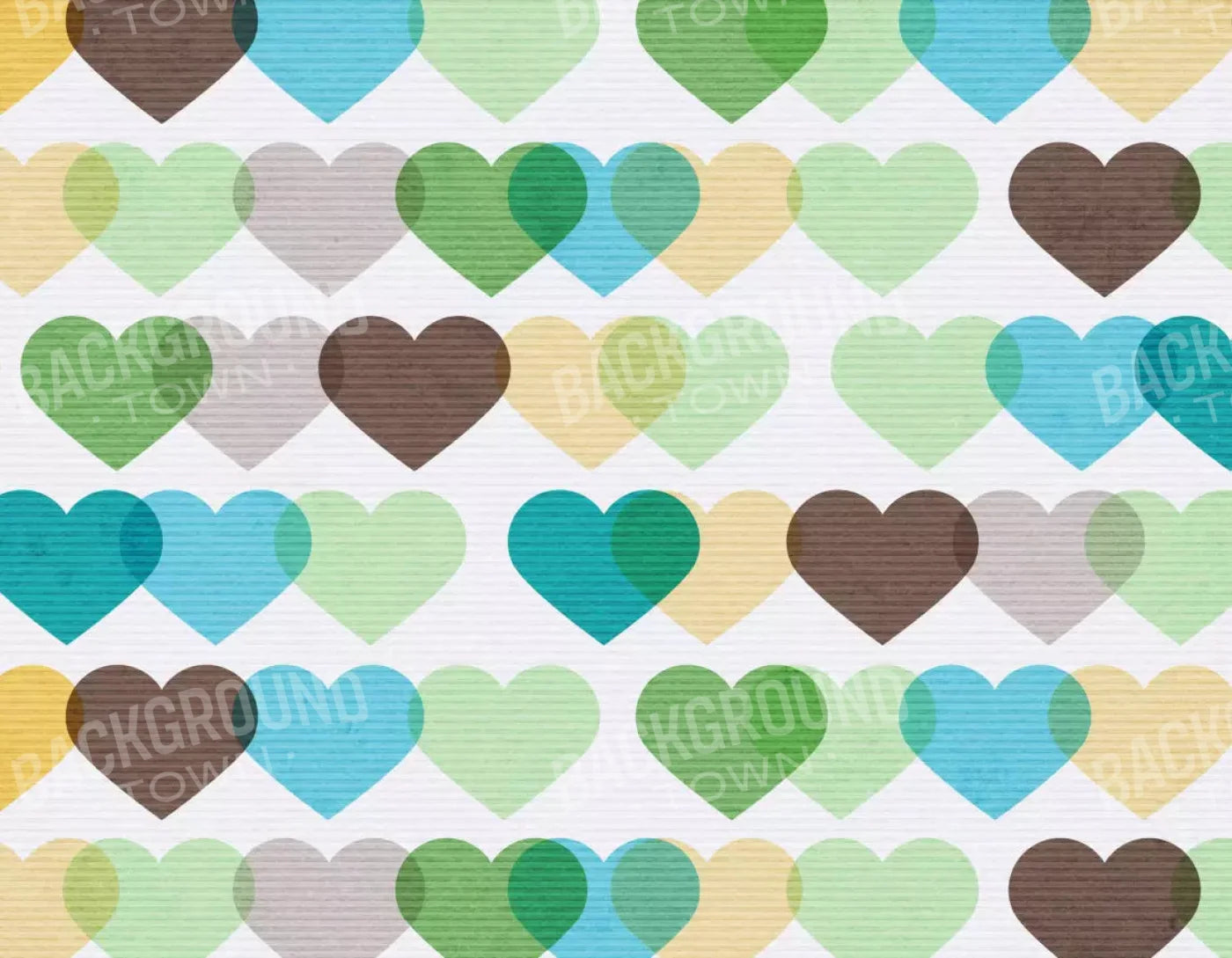 When Hearts Collide 8X6 Fleece ( 96 X 72 Inch ) Backdrop