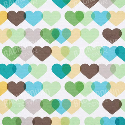 When Hearts Collide 8X8 Fleece ( 96 X Inch ) Backdrop