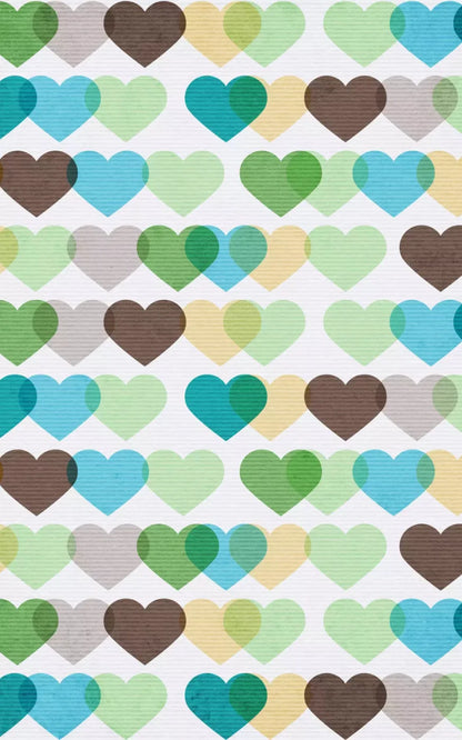When Hearts Collide 9X14 Ultracloth ( 108 X 168 Inch ) Backdrop