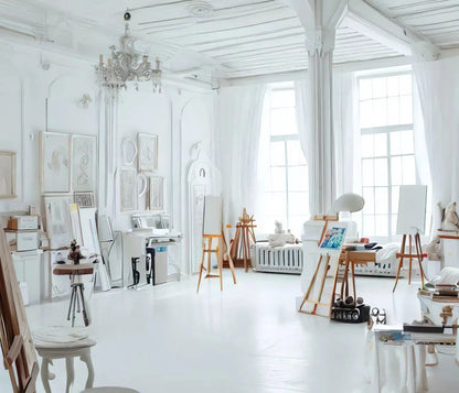 White Art Studio 12X10 Ultracloth ( 144 X 120 Inch ) Backdrop