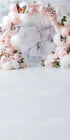 White Balloon Arch Butterflies Sweep 10’x20’ UltraCloth (120 x 240 inch) Backdrop