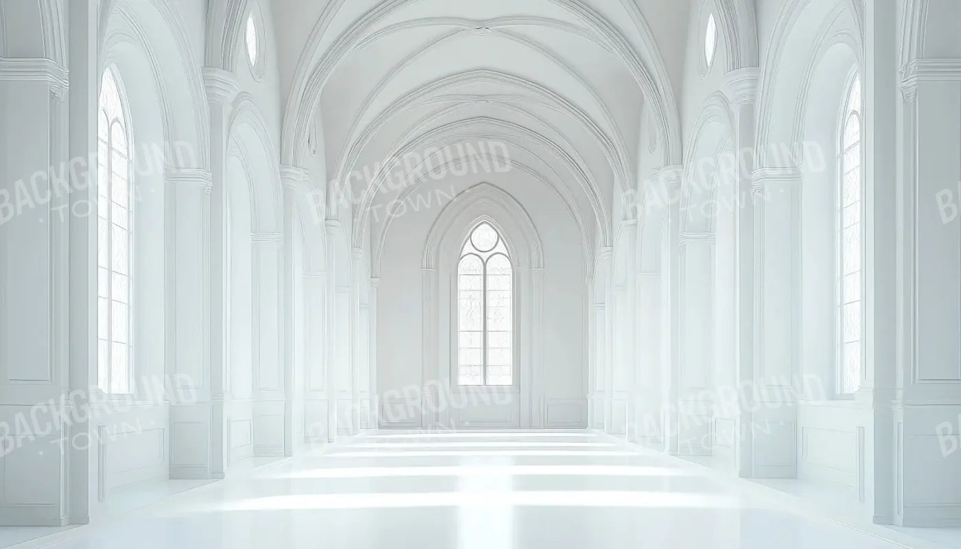 White Castle 14’x8’ UltraCloth (168 x 96 inch) Backdrop