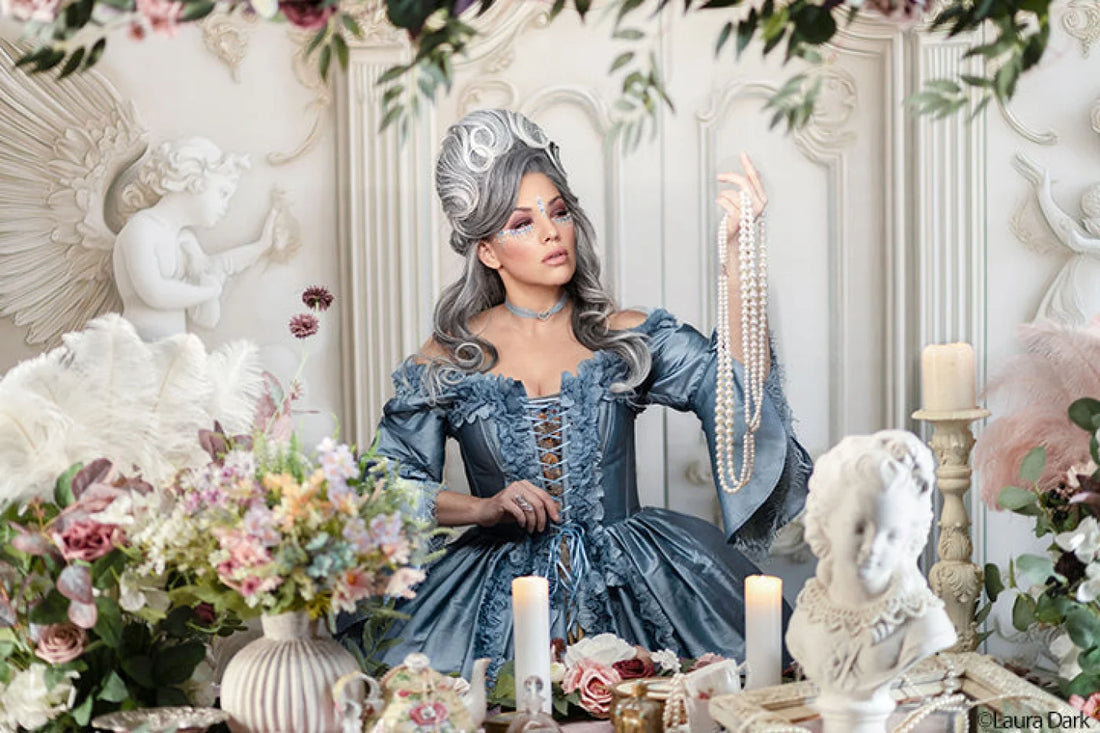 White Door With Angels Backdrop