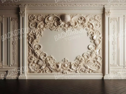 White Elegance 6’8X5’ Fleece (80 X 60 Inch) Backdrop