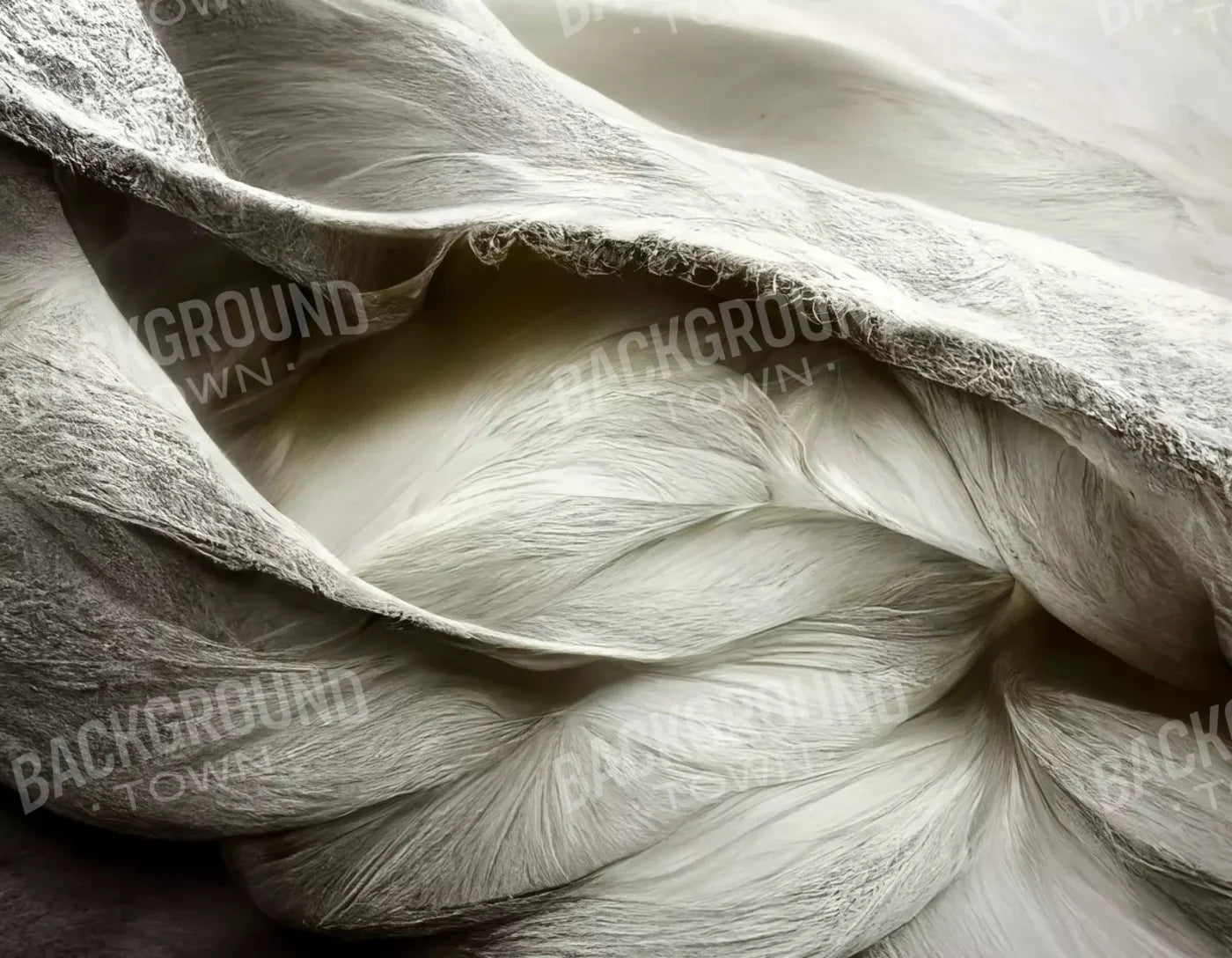 White Feathers 8X6 Fleece ( 96 X 72 Inch ) Backdrop