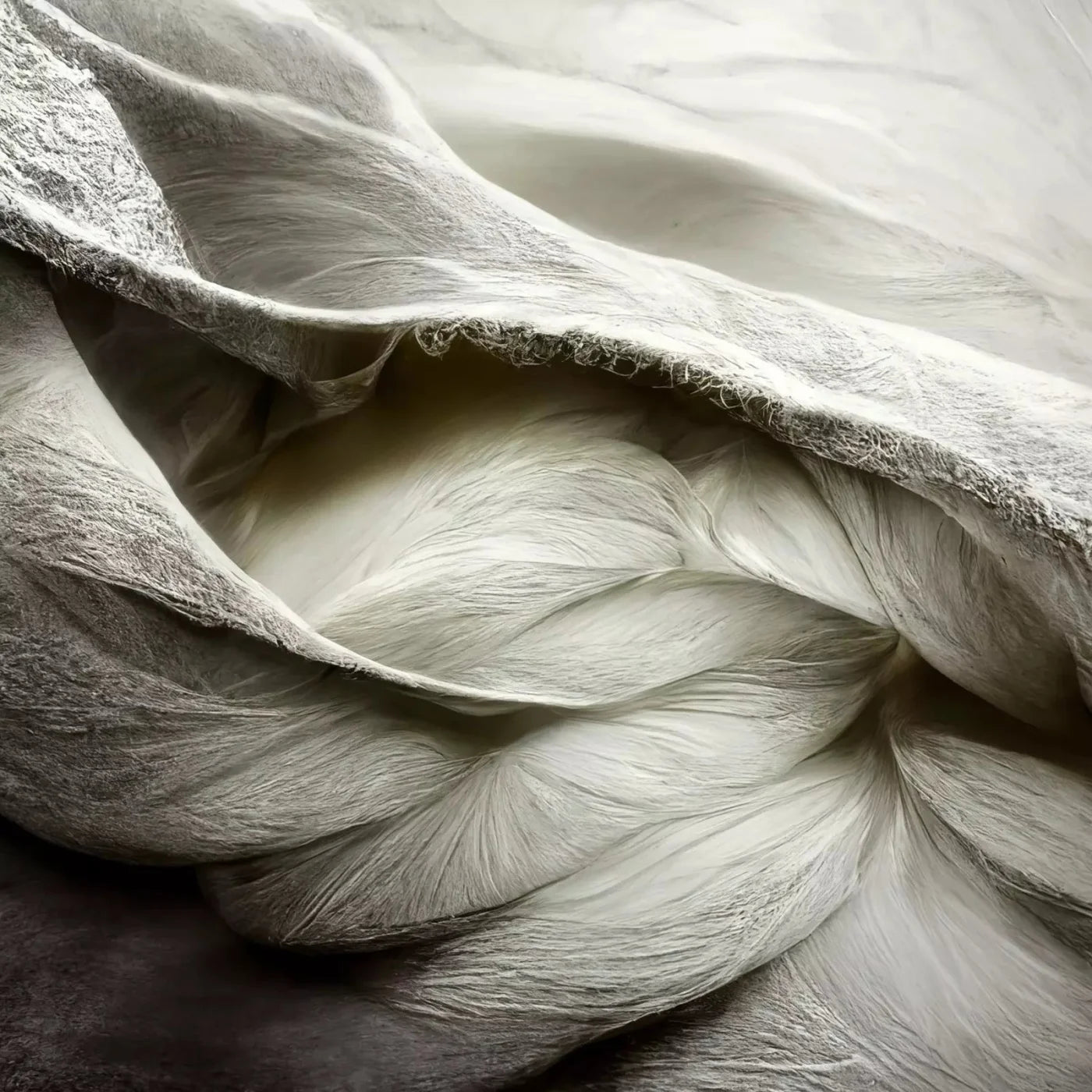 White Feathers 8X8 Fleece ( 96 X Inch ) Backdrop