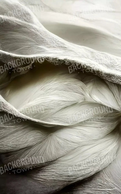 White Feathers 9X14 Ultracloth ( 108 X 168 Inch ) Backdrop