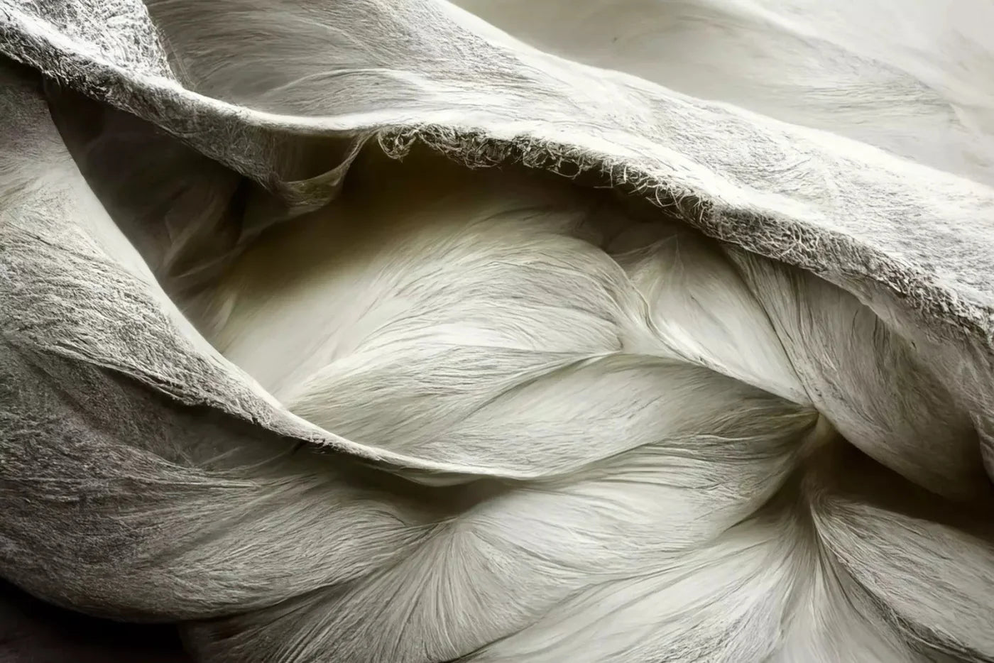 White Feathers 5X4 Rubbermat Floor ( 60 X 48 Inch ) Backdrop