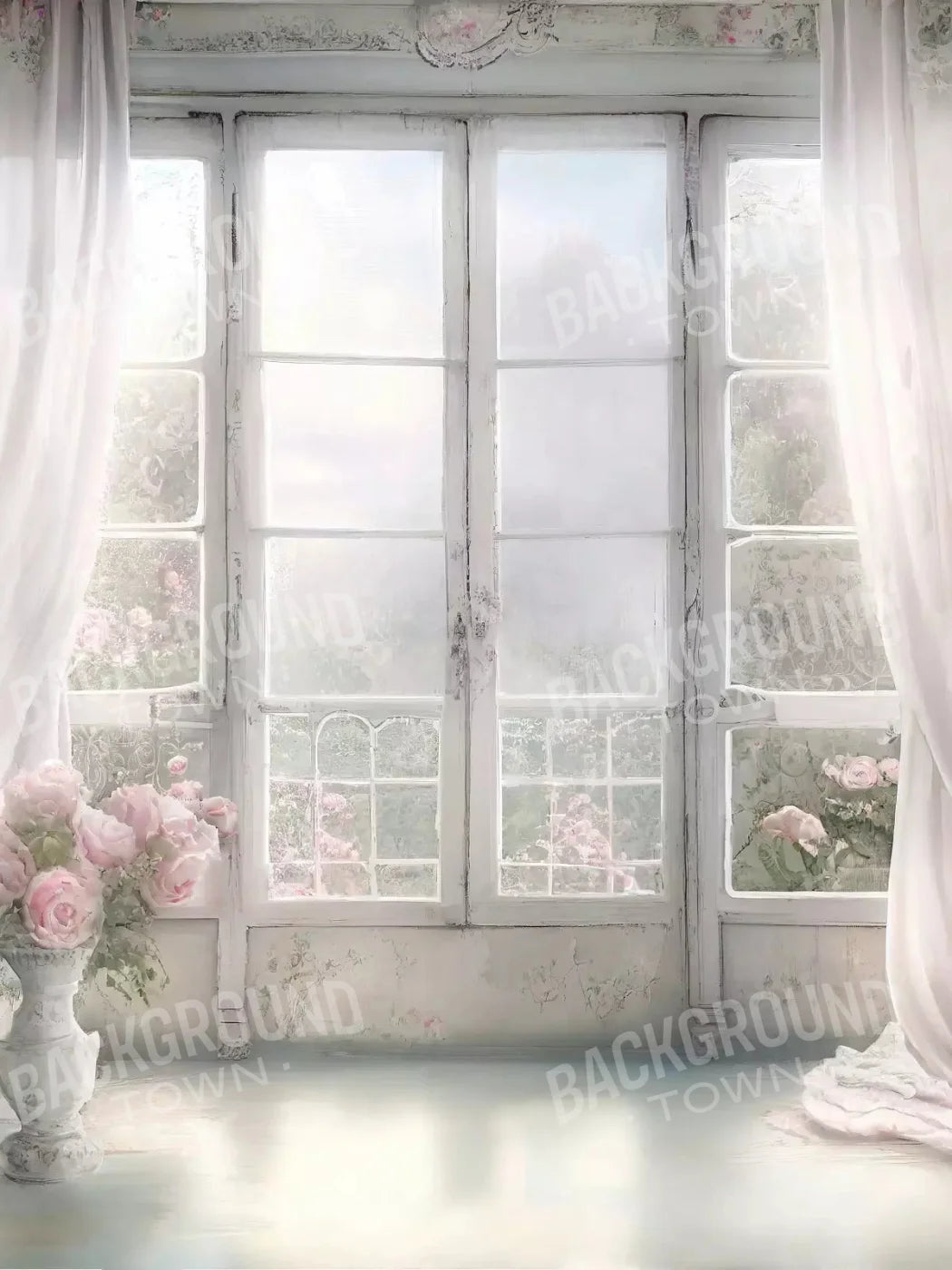 White Room Iii 5X7 Ultracloth ( 60 X 84 Inch ) Backdrop