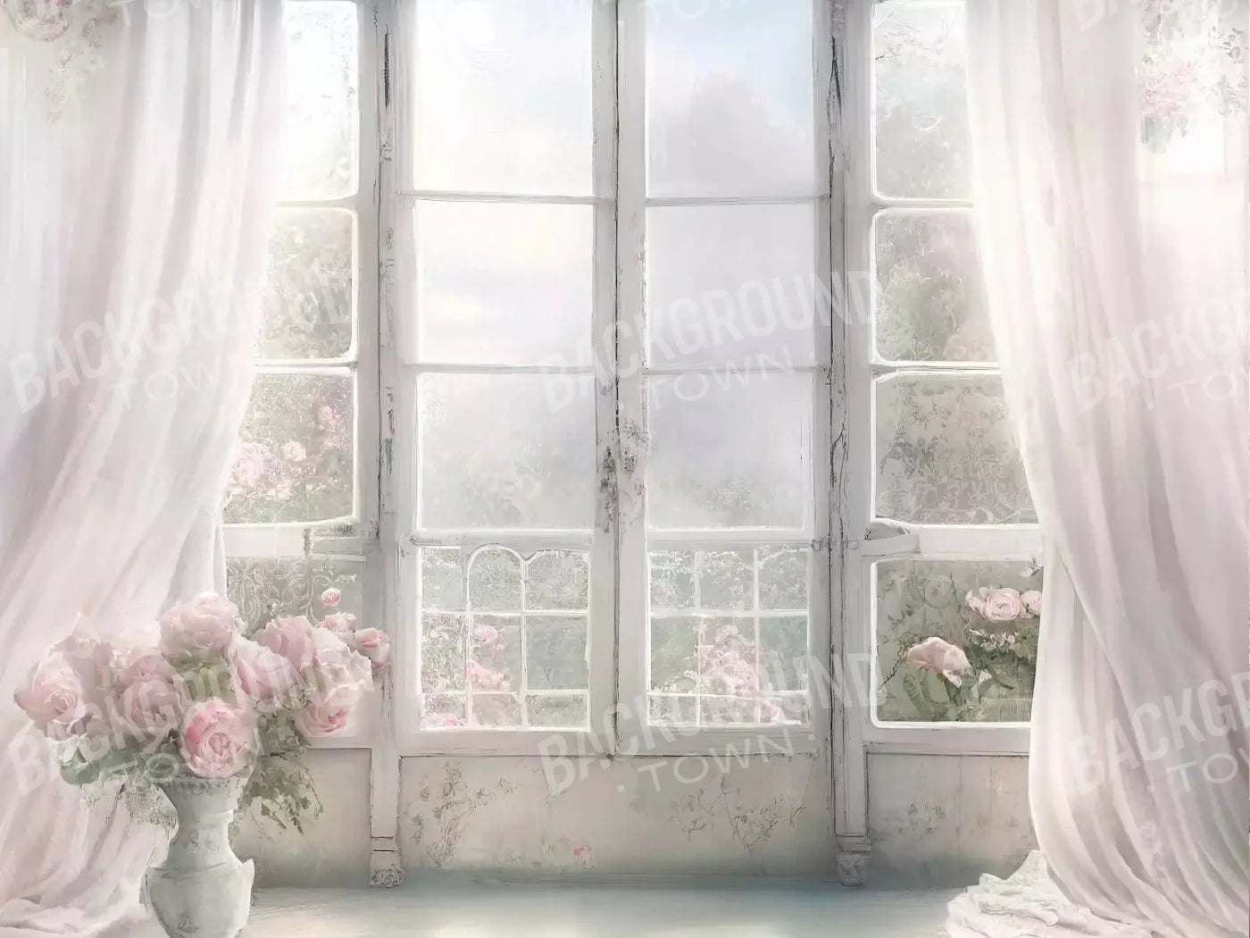 White Room Iii 7X5 Ultracloth ( 84 X 60 Inch ) Backdrop