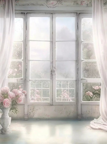 White Room Iii 8X10 Fleece ( 96 X 120 Inch ) Backdrop