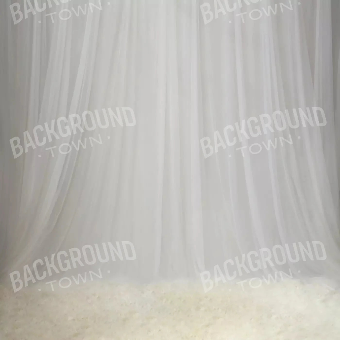 White Sheers 10X10 Ultracloth ( 120 X Inch ) Backdrop