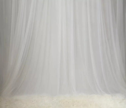 White Sheers 12X10 Ultracloth ( 144 X 120 Inch ) Backdrop
